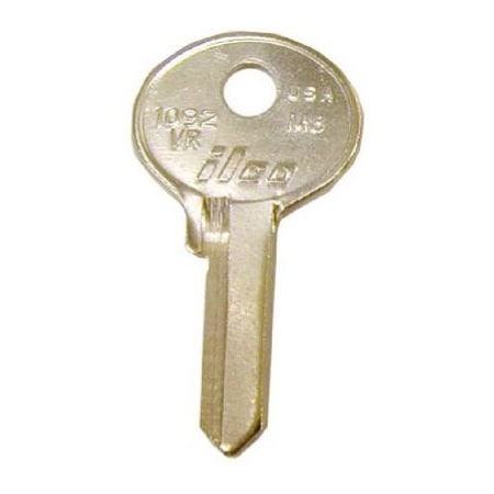 Kaba Ilco Master Padlock KeyBlank, 10PK M3-1092VR