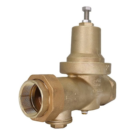 Zurn Pressure Reducing Valve, Bronze, 2" Pipe 2-625XL3HR