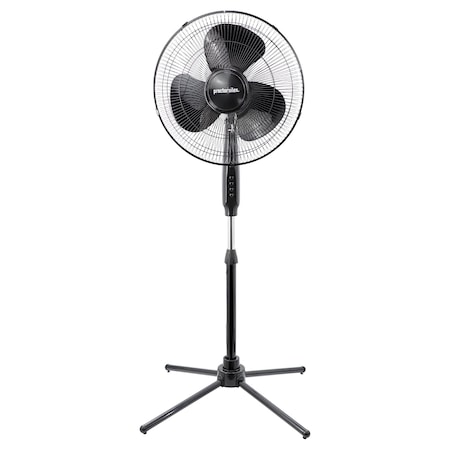 Proctor-Silex 16 Inch 50w Oscillating Standing Fan in Black 750123603M
