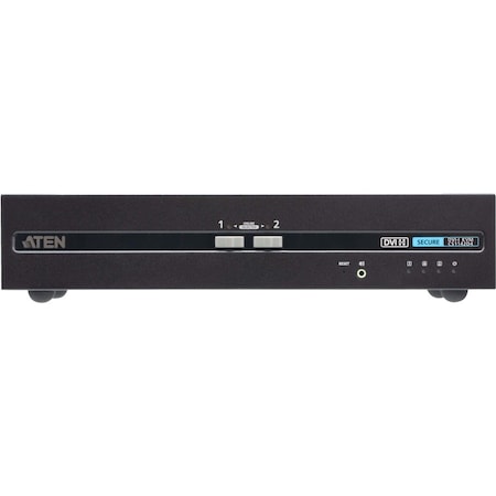 Aten 2-Port USB DVI Dual Display Secure KVM Switch (PSD PP v4.0 Compliant) CS1142D4
