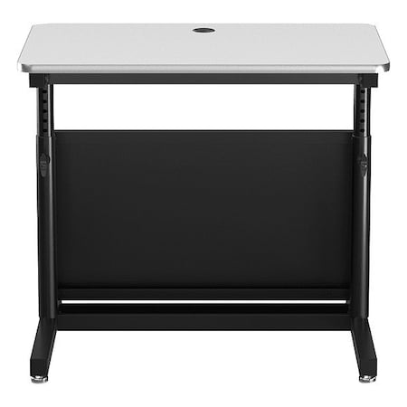 Versadesk Deluxe Height Adjustable Computer Table CTL3624-BW