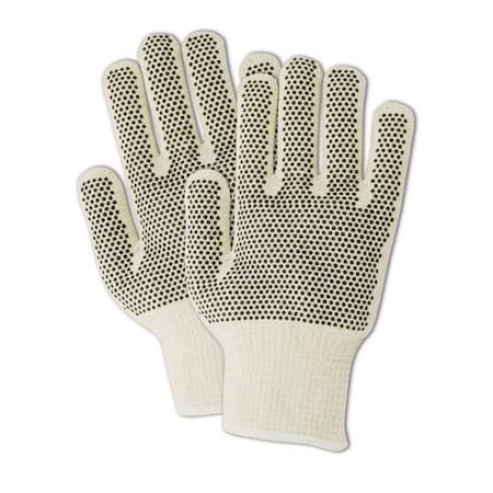 Magid Multimaster N930Rlipr Ambidext Nitrile Dotted Gloves, Men'S Fits Lg N930RLIPR