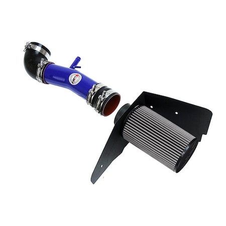 Hps Performance Air Intake Kit with Heat Shield, Blue,  827-596BL