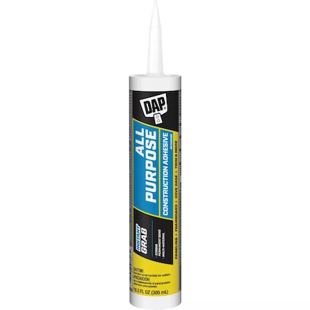 Dap 10.3 Oz. All Purpose Construction Adhesive 7079827501