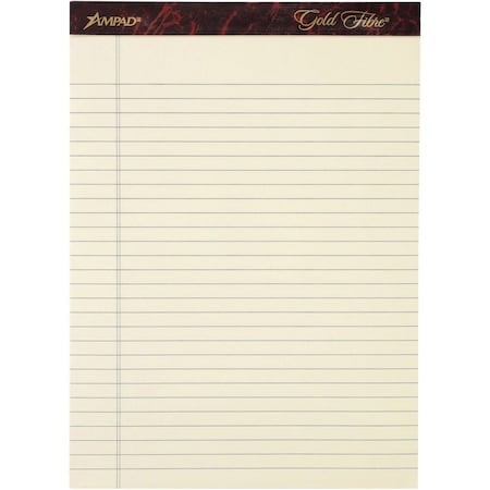Tops Writing Pad, Top, Gold TOP20011