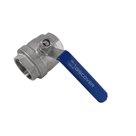 Discover 2 in. Lead Free Stainless Steel Ball Valve Full-Port 102629