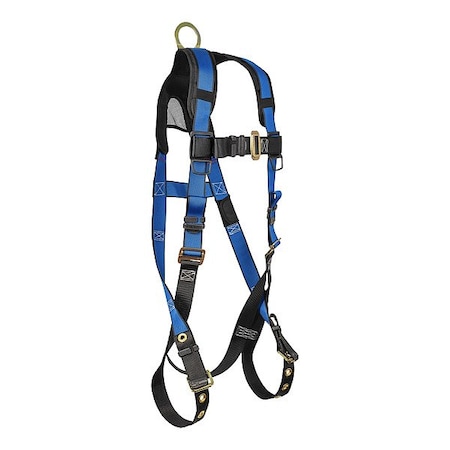 Falltech 7016B Full Body Harness, XS, Mating Chest/ Tongue Leg Straps, Chest D-Ring 7016BXS