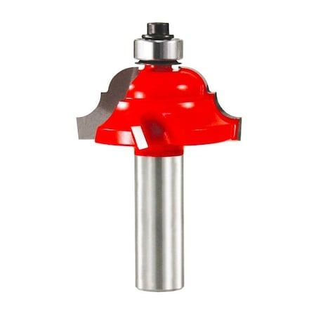 Diablo Router Bit, 1-9/16 in Dia Cutter, 2-3/4 in OAL, 1/2 in Dia Shank, 4-Cutter, Carbide 38-314