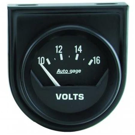 Auto Meter 2362 Auto Gage Electric Voltmeter Gauge 2.06 in. ATM2362