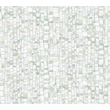 York Wallcoverings Kaleidoscopic Green Wallpaper FM1084