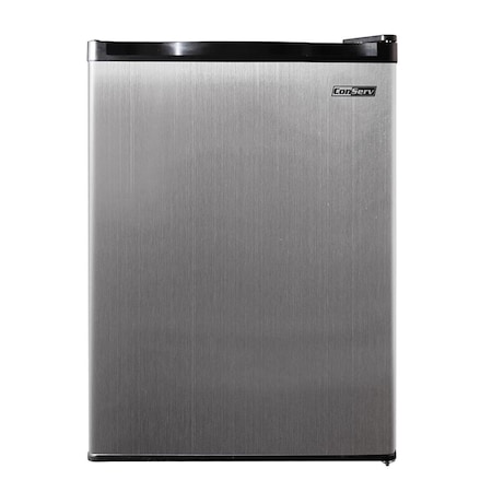 Equator Advanced Appliances Conserv 2.6 cu.ft. Compact Refrigerator-Stainless, Reversible Door CREF26SS
