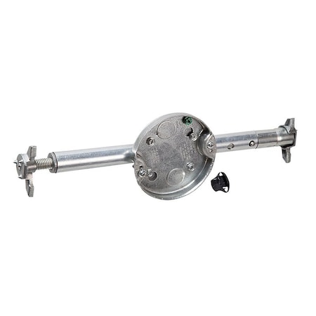 Raco Retro-Brace Box Remodeling Kit, 1-1/2 in D, 0-Gang, 2-Knockout, Steel 939