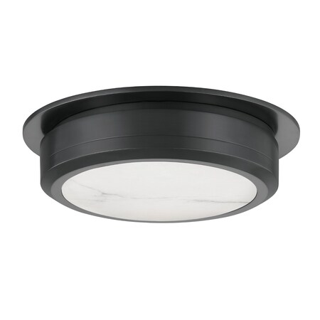 Hudson Valley Lighting Greenport 1 Light Flush Mount 14 In. Old Bronze 8014-OB