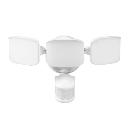 Globe Electric globe Security Flood Light, LED Lamp, Daylight, 1100 Lumens, 4000 K Color Temp 17000275