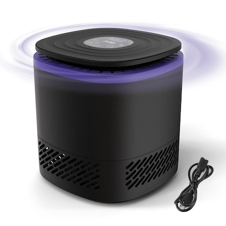 Edendirect 1076 sq. ft. 10000mg/h Ion Generator Ozone Generator Odor Removal in Black with Fan and Timer ZR-C0JJ-10GH-110V