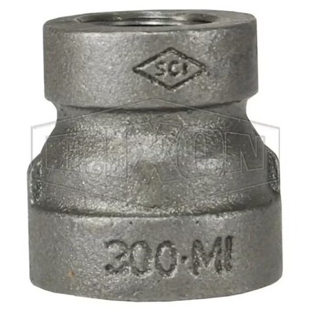 Dixon Bell Reducer, Iron, 1-1/2 x 1 in, FNPT 300BR1510