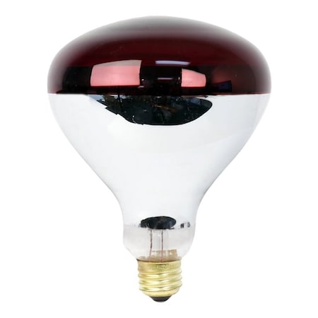 Feit Electric Incandescent Lamp, 250 W, R40 Lamp, Medium E26 Lamp Base, 2700 K Color Temp, 2000 hr Average Life 250R40/R