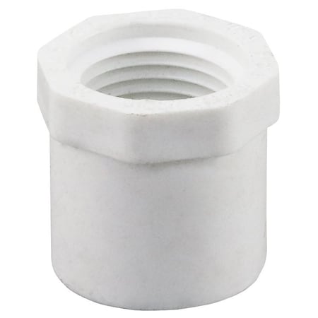 Lasco IPEX Reducing Bushing, 3/4 x 1/2 in, Socket x FPT, PVC, SCH 40 Schedule 435722