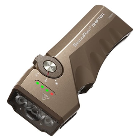 Maxxeon Searchpoint Shifter Rechargeable Handheld Flashlight - Brown 04041