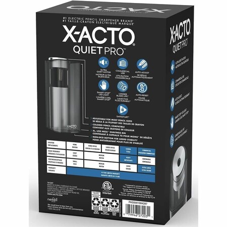 Elmers XACTO QuietPro Electric Sharpener, Black EPI1612X