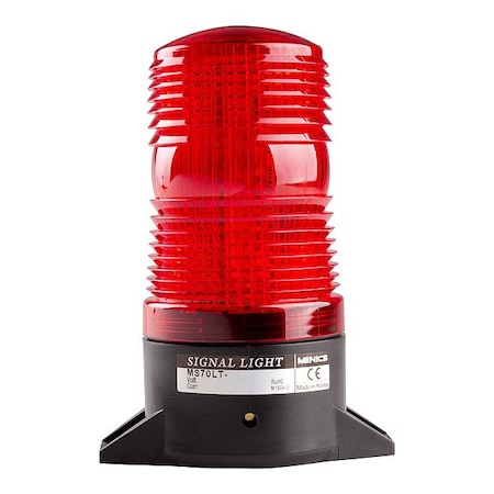 Zoro Select Warning Light, Red, LED, 110 - 220V AC 913VP5