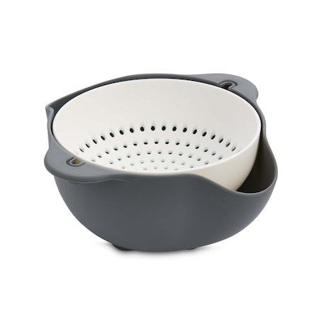Hic Kitchen Rinse & Drain Colander Bowl RINSE & DRAIN COLANDER BOWL 43936
