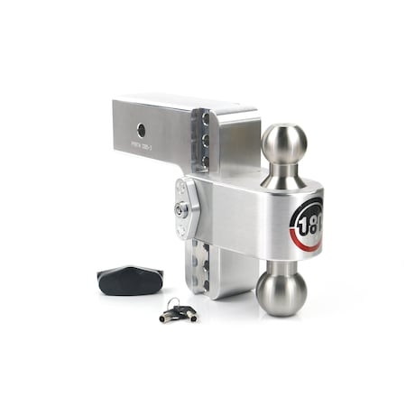 Weigh Safe HITCH ACCESSORIES Fits 3 Inch Receiver 21000 Gross Trailer Weight Turnover Adjustable NonStowab LTB6-3