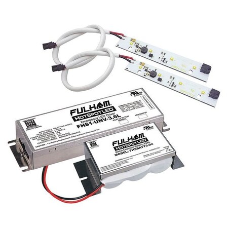 Fulham LED Emrg Drivr, 4W, UL Listed, 900 lm, 3Ah FHSKITT07LND