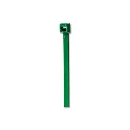 Anchor Brand General Purpose Cable Tie, 50 lb Tensile Strength, 11.1 in L, Green, 100 EA/BG, 100PK 102-1150GRN