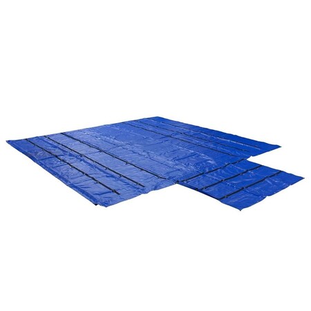 Mytee Products Heavy Duty 18oz Lumber Tarp 18ft x 24ft (8ft Drop) - Blue LT3PCE-BLUE