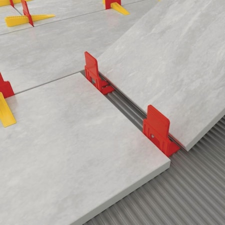 Qep LASH Red 1/8'' Clips Part A of Two-Part Tile Leveling System, 100PK 99781