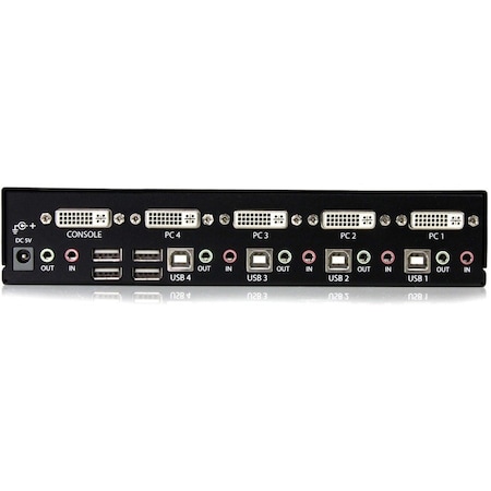 Startech.Com 4 Port DVI USB KVM Switch with Audio SV431DVIUA