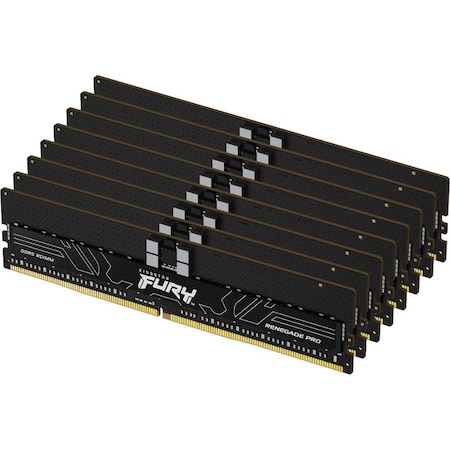 Kingston 256GB 5600MT/S DDR5 ECC REG CL36 DIMM KIT OF 8 FURY RENEGADE PRO XMP KF556R36RBK8-256