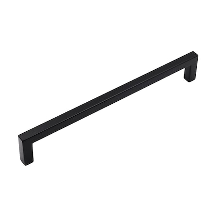 Pride Industrial 8in Center to Center Modern Square Appliance Pull Matte Black Finish PA5608BK