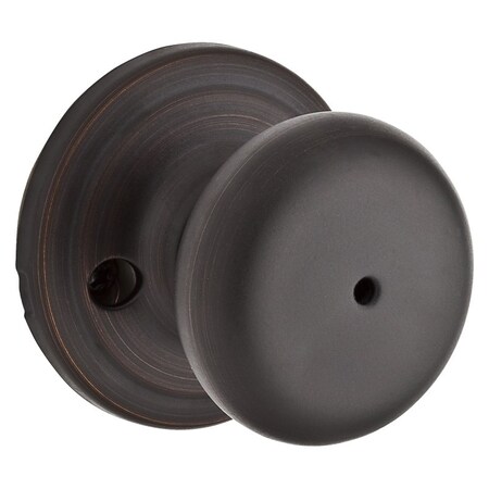 Kwikset Signature Series Privacy Door Knob, Venetian Bronze 730H11PRCALBX