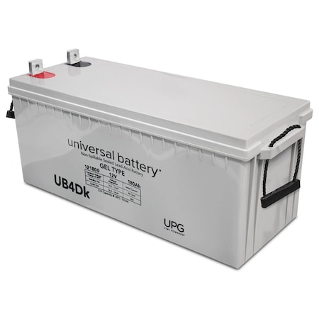 Zoro Select Sealed Lead Acid Battery, 12VDC, 8.43" H 40701