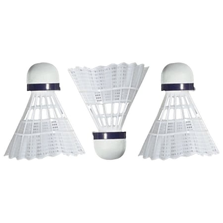 Franklin Sports Shuttlecock, Nylon Mesh, White 52618