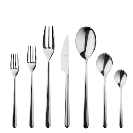 Mepra Linea Flatware Set - 32 Pieces - Stainless Steel 104822032
