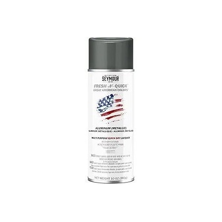 Seymour Midwest Fresh-N-Quick Multi-Purpose Spray Paint, Aluminum net 10 oz. 111-1