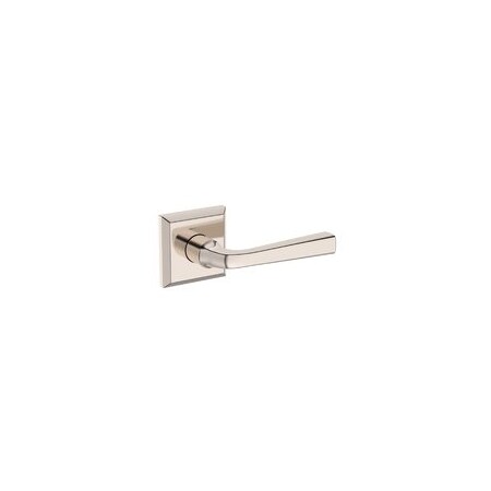 Baldwin Residential Door Levers Passage Right Hand Lifetime Bright Nickel PSKINTSR055