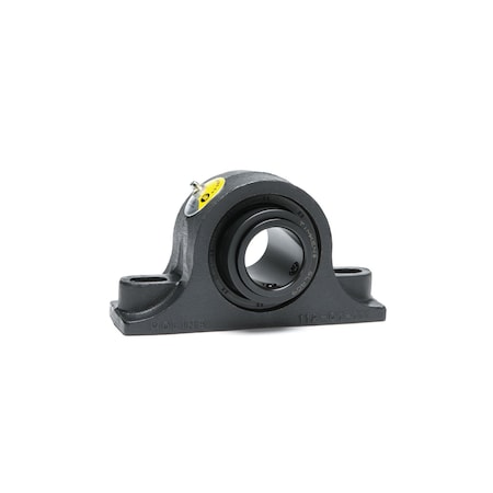 Moline Bearing Pillow Block Bearing, Cast Iron Housing Material, Set Screw, Spherical Roller, Steel Insert Material 29221115