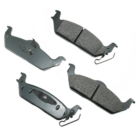Akebono 04-12 Ford-Lincolnf-150-Mark Lt:Rear Street Perf Pad, Asp1012 ASP1012