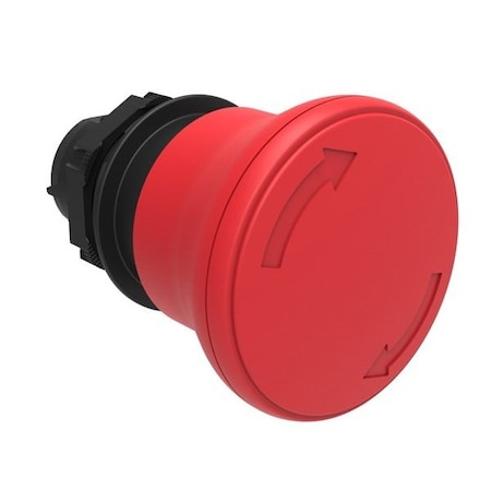 Lovato Mushroom Head Push Button Red, 10PK LPCB6344