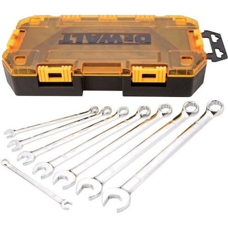 Dewalt Tough Box, SAE Combination Wrench Set DWMT73809
