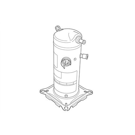 Copeland 265V R22 28400 BTU SCROLL COMP ZR28K5E-PFJ-800