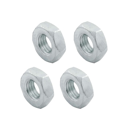 Vortex 0.38 in. 24 Right Hand Steel Jam Nuts, 4PK VO1644268