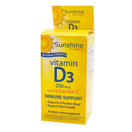 Windmill Vitamin D3, 250mcg, 60PK 03504612037