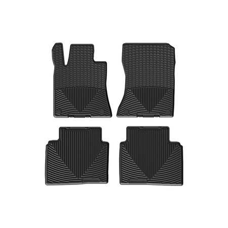 Weathertech Black, Front and Rear All Weather Floor Mats W536-W537