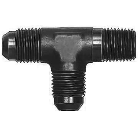 Aeroquip FCM5714 Aluminium Male Run Tee Adapter, Black AERFCM5714