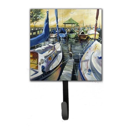 Carolines Treasures Seven Boats Sailboats Leash and Key Holder JMK1231SH4